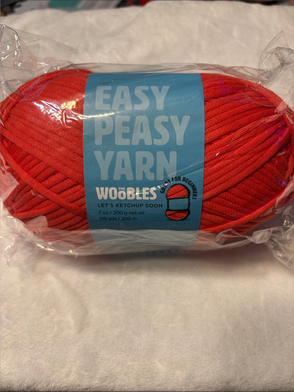 Easy Peasy Yarn "Let's Ketchup Soon" - The Woobles